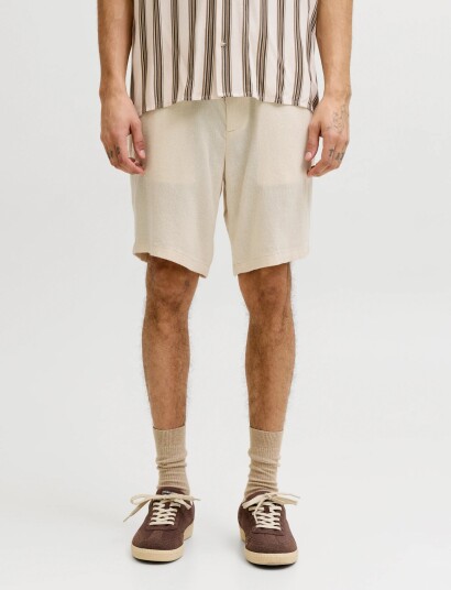 Jack & Jones Jpstace Mykonos Linen Blend Shorts Reg Cream XL