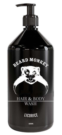 Beard Monkey Hair & Body Licorice 1000 ml