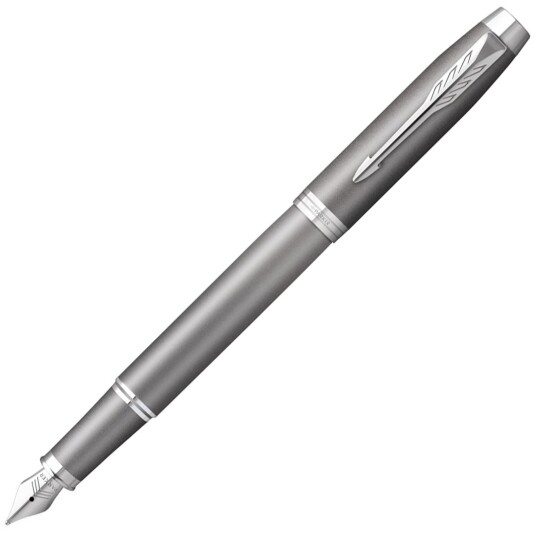 Parker IM Rituals Gradient Grey/Chrome Fyllepenn Fine