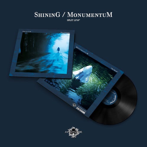 Shining (Sverige), Monumentum Split EP LP/Vinyl Shining (Sverige), Monumentum Split EP LP/Vinyl