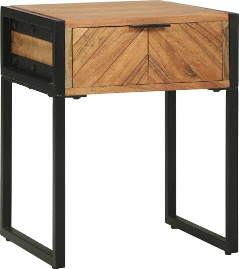  Nattbord 40x35x50 cm Massivt Akasietre