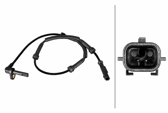 Sensor, ABS HELLA 6PU 358 216-581