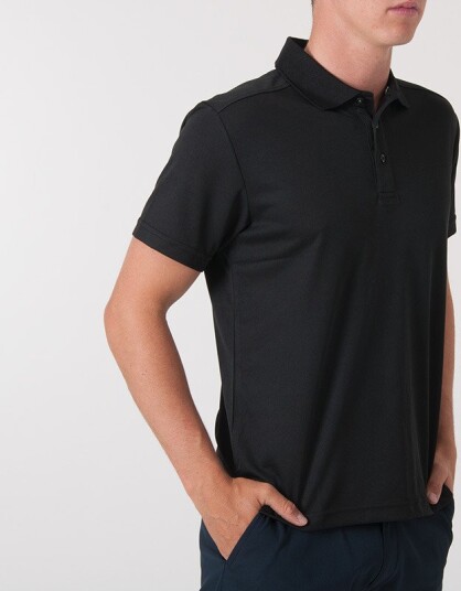 Cutter & Buck Kelowna Svart Golf pologenser herre Black (099) Large