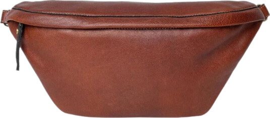 Re:Designed by Dixie Jeane Bumbag i skinn Cognac