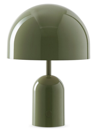 Tom Dixon - Bell Portable Bordlampe H28 IP44 Moss - Lampemesteren Tom Dixon - Bell Portable Bordlampe H28 IP44 Moss - Lampemesteren