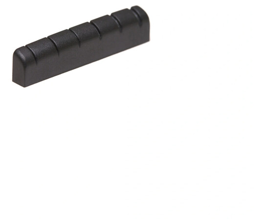 Graph Tech Pt-6010-00 Svart Tusq Xl Slotted Nut 43 Mm Rounded, Flat Graph Tech Pt-6010-00 Svart Tusq Xl Slotted Nut 43 Mm Rounded, Flat