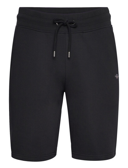GANT Reg Shield Sweat Shorts - Black - M