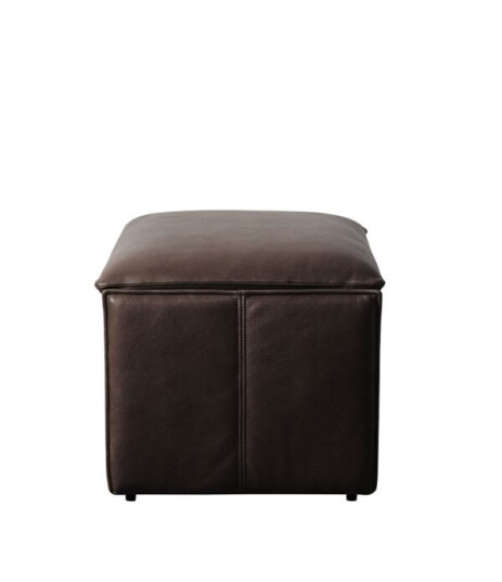 Artwood HARLEM fotskammel i skinn – Espresso Artwood HARLEM fotskammel i skinn – Espresso