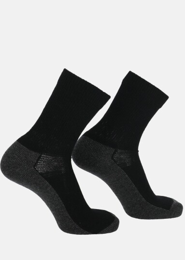 Tuxer Duved Wool Sock 2 P Black 41 45 Treningstilbehør