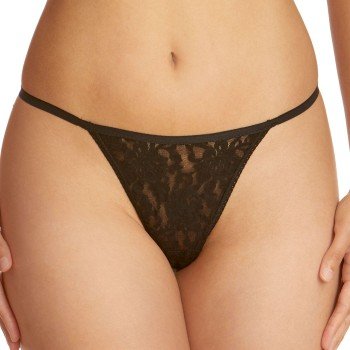 Hanky Panky Truser Signature Lace High Rise G String Svart nylon One Size Dame