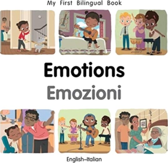 My First Bilingual Book-Emotions (English-Italian) Av Patricia Billings