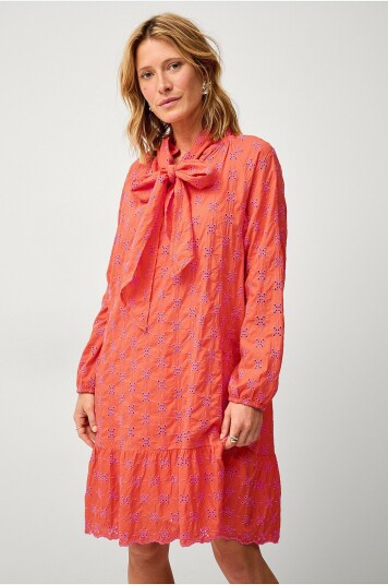 Saint Tropez Kjole Dafnesz Dress Orange Saint Tropez Kjole Dafnesz Dress Orange