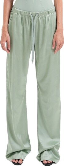 OW Collection Lea Pants Green XL OW Collection Lea Pants Green XL