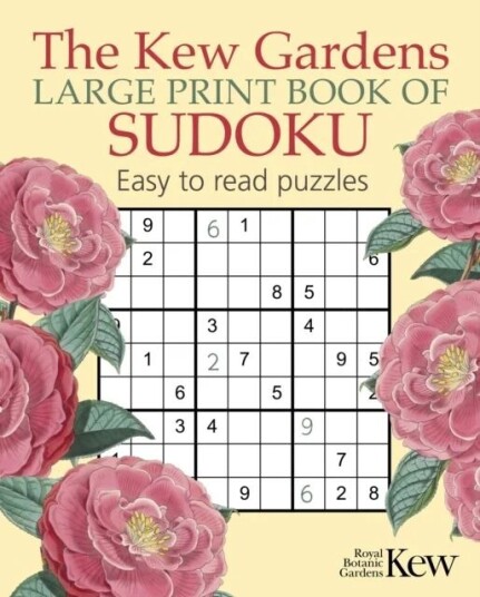 The Kew Gardens Large Print Book Of Sudoku Av Eric Saunders