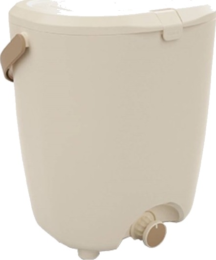Hozelock Bokashi Pure Kompostbeholder Duopack 100 100 500 14,5 L 2 Stk