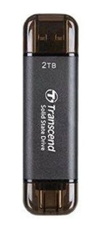 Transcend ESD310 SSD - 2TB - Svart - Ekstern SSD - USB 3.2 Gen 2x1 Transcend ESD310 SSD - 2TB - Svart - Ekstern SSD - USB 3.2 Gen 2x1