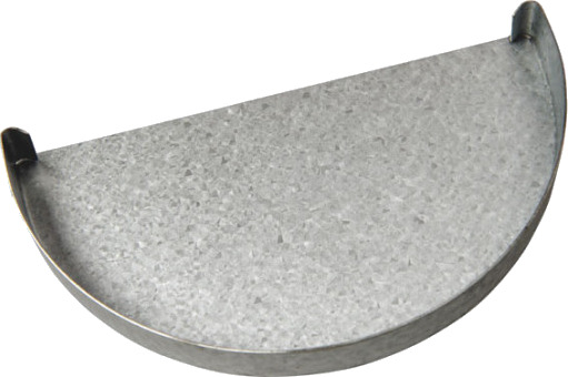 11" Endehette Aluzink Plastmo zinc