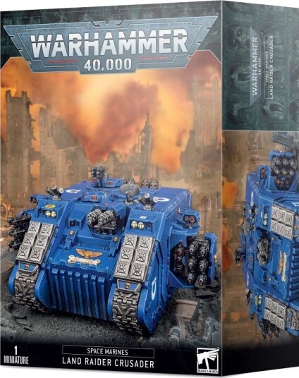 Games Warhammer 40K Space Marines- Land Raider Crusader