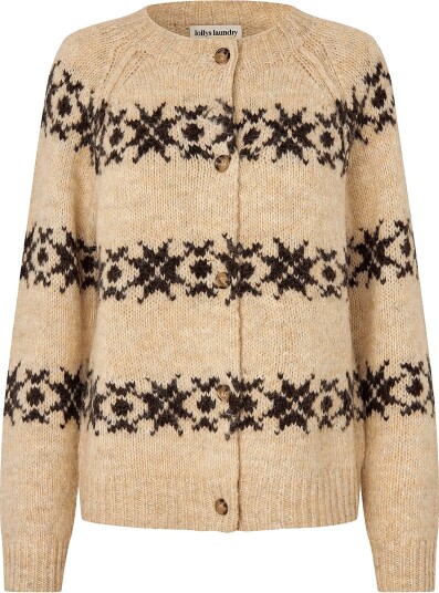 Lollys Laundry Padovall Cardigan Knit Ls Cream XL