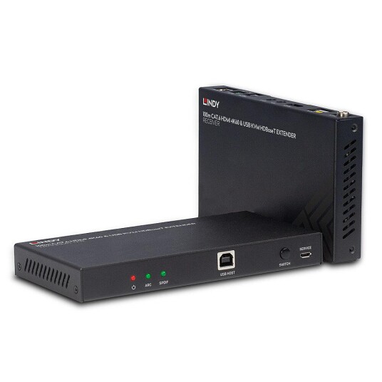 LINDY KVM Extender 100m HDBaseT HDMI 4K60 Factory Sealed