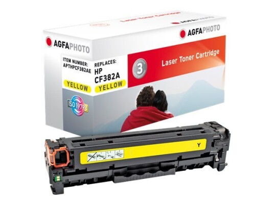 Agfaphoto - Gul - Kompatibel - Tonerpatron Alternativ For: Hp 312A Hp Cf382a - For Hp Color Laserjet Pro Mfp M476dn Mfp M476dw Mfp M476nw