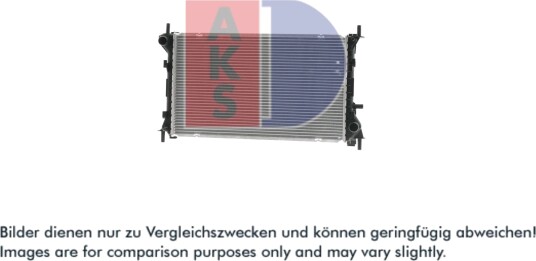 AKS DASIS 090087N Radiator motorkjøling