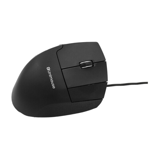 Contour Unimouse Ergonomisk Vertikal Mus 7 Knapper Kablet Høyrehendt USB Contour Unimouse Ergonomisk Vertikal Mus 7 Knapper Kablet Høyrehendt USB