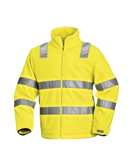 Blåkläder 483325603300L Fleecejakke varselgul Str . L