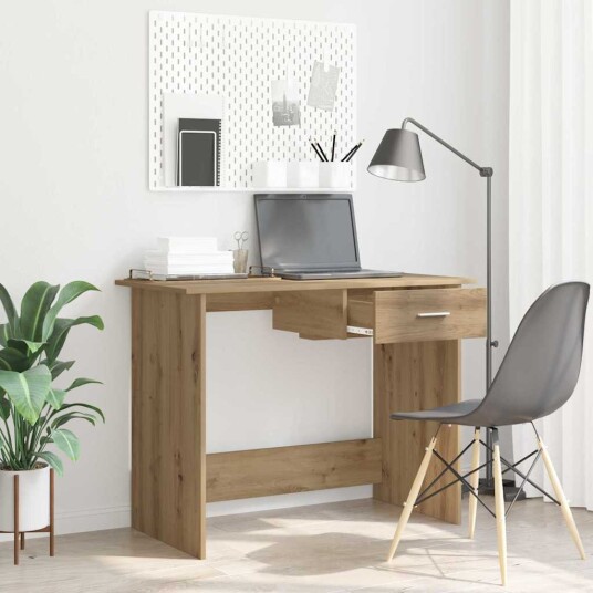  Skrivebord artisan eik 100 x 50 x 76 cm Konstruert tre