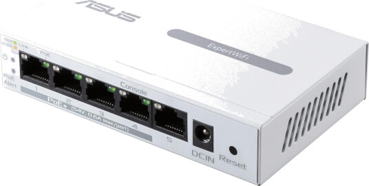 ASUS ExpertWiFi EBP15 5-Port GbE Smart Managed PoE+ Switch Wall mountable ASUS ExpertWiFi EBP15 5-Port GbE Smart Managed PoE+ Switch Wall mountable