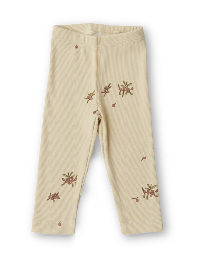 That"s Mine Cocotte Leggings 74Cm - 9M Havtorn - Cream - 74 cm