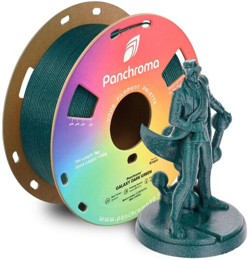 Polymaker Panchroma Galaxy Pla Dark Green Polymaker Panchroma Galaxy Pla Dark Green
