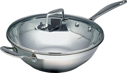 Scanpan Impact Wok med lokk 32 cm Scanpan Impact Wok med lokk 32 cm
