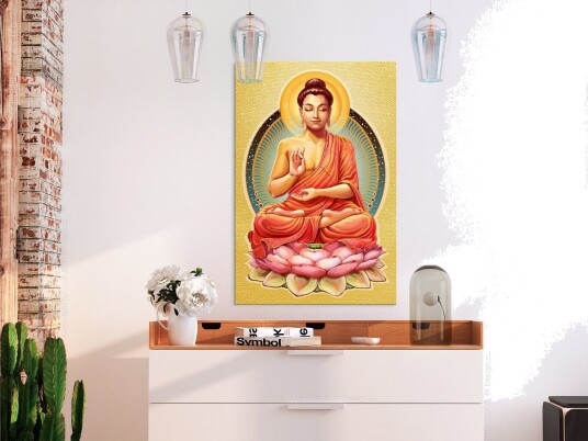 Tavle Peace Of Buddha 1 Part Vertical 80X120 Artgeist sp. z o. o.