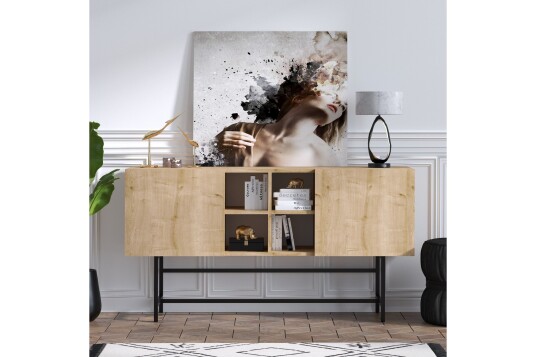 Madnand Avlastningsbord 150 cm Natur