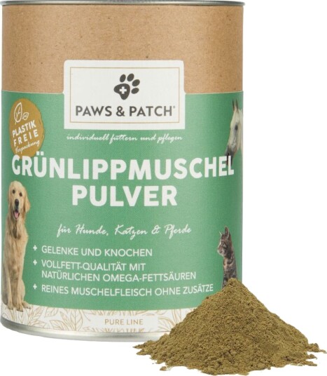 Paws & Patch Grønnleppet Musling Pulver 2 X 150 G Paws & Patch Grønnleppet Musling Pulver 2 X 150 G
