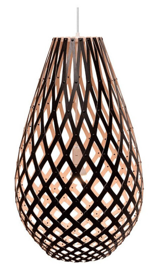 David Trubridge Koura Pendel H120 1 Side Svart