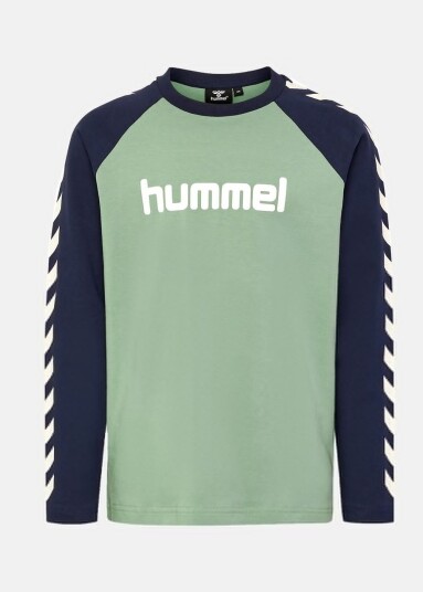 Hummel Hmlboys T Shirt L/S Hedge Green 164 T Shirts