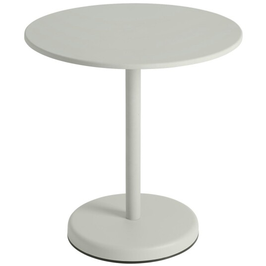 Muuto Muuto Linear Bord Stål Ø70 cm Grå Muuto Muuto Linear Bord Stål Ø70 cm Grå