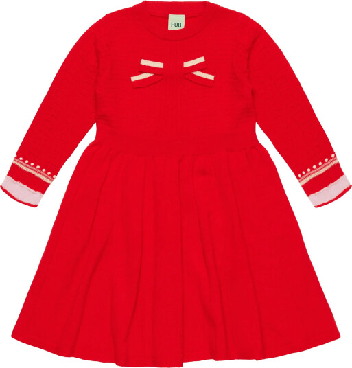 FUB Bow Dress Red 90