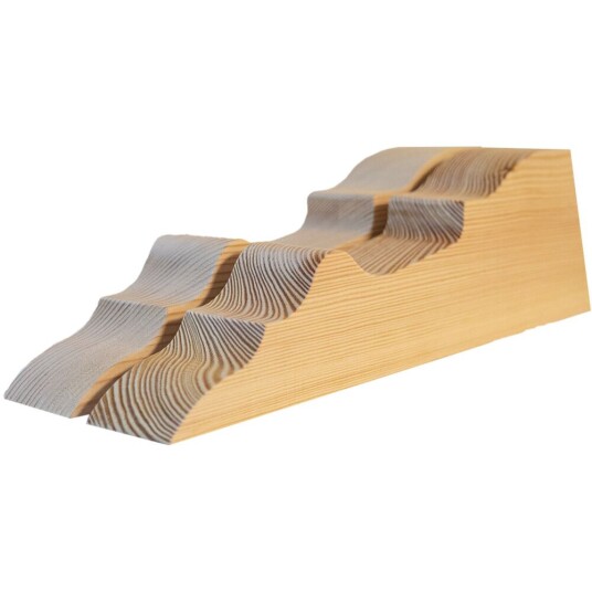 Combiwood Sidekloss Furu 45x340x95 Ubehandlet Vindusknekt 2/pos
