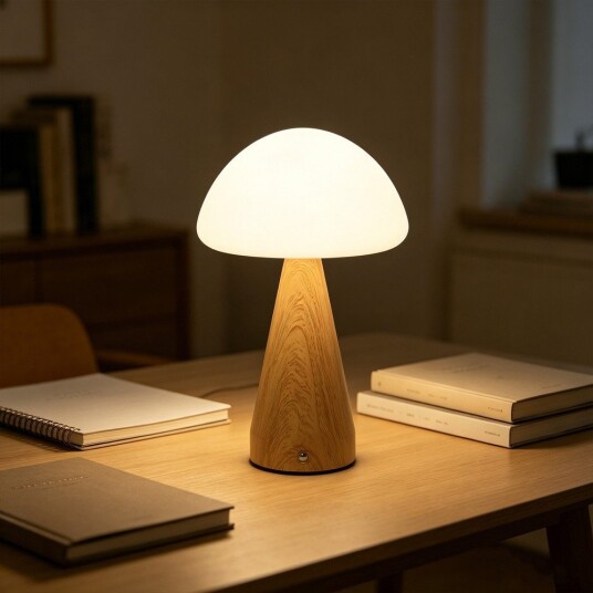 Oppladbar LED bordlampe Tre touch dimbar 3 i 1 IP20 innendørs Dimbar : Dimbar Kulør : CCT Varm til Kald Hvit