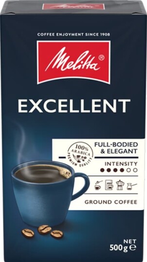 Melitta Excellent ground coffee 485 500 g Melitta Excellent ground coffee 485 500 g