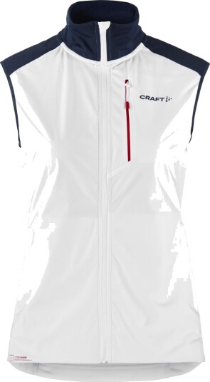 Craft Nor Adv Nordic Training Vest W White/blaze XL Craft Nor Adv Nordic Training Vest W White/blaze XL