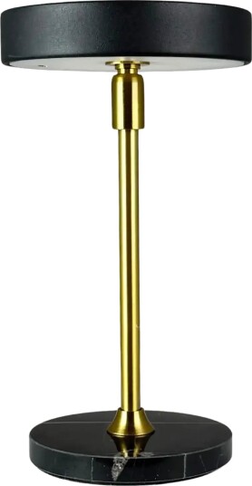 Dyberg Larsen Moonlight Led Mini Genopladelig Bordlampe Sort   Black   