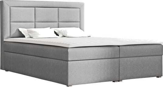 Clasic Box Kontinentalseng 180x215 cm - Grå