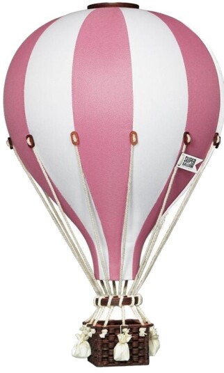 Super Balloon Luftballong M Mørkerosa