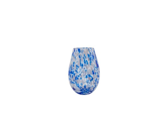 House Doctor Mote vase 24,5 cm blå