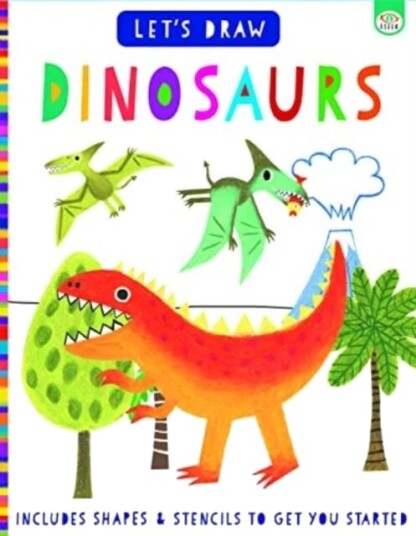 Lets Draw Dinosaurs Av Anton Poitier
