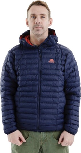 Mountain Equipment Men"s Particle Hooded Jacket Cosmos/redrock XL